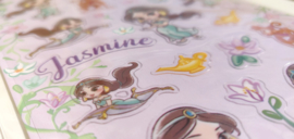 Stickervel Disney Prinses Jasmine