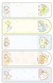 Sumikko Gurashi Fushigina Usagi no Oniwa Sticky Notes Blauw Multi