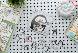 Stickerzakje Nekoni Penguin