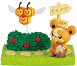 Pokémon Re-ment Garden Teddiursa en Combee