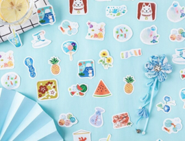 Japanse zomer stickerdoosje