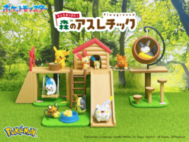 Pokémon Re-ment playground Morpeko & Dedenne