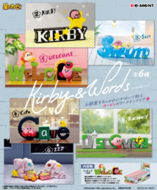 Kirby Re-ment Words Cafe