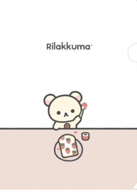 Korilakkuma insteekmap A4 favorite food