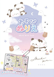 Kawaii Mochi Mochi panda kleurboek