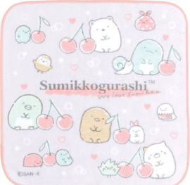 Sumikkogurashi cherry (hand)doekje