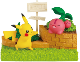 Pokémon Re-ment Garden Pikachu en Cherubi