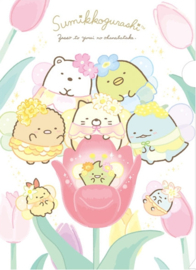 Sumikkogurashi Zassou & Fairy Flower Field insteekmap A4