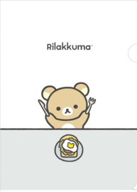 Rilakkuma insteekmap A4 favorite food