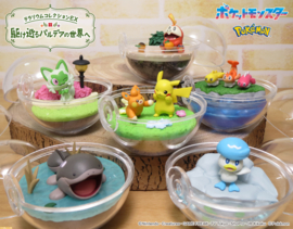 Pokémon Re-ment terrarium Ex Paldea Pikachu & Pawmi