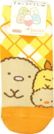 Sumikko Gurashi oranje (enkel) sokken