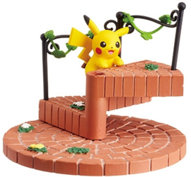 Pokémon Re-ment Terrarium Stairs Pikachu