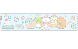 Sumikko Gurashi washi tape blauw