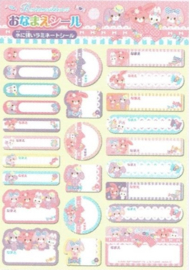 Kawaii Sanrio Bonbonribbon stickers / labels