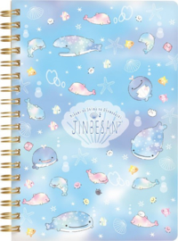 Jinbesan Pearl Spiraal Notebook