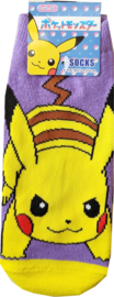 Pokémon Pikachu sokken paars geel