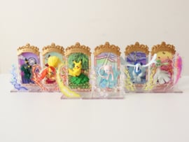 Pokémon Re-ment Stained Glass hele set