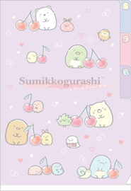 Sumikkogurashi cherry A6 file folder meerdere vakken