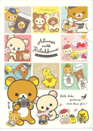 Rilakkuma insteekmap A4 always