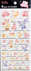 Kirby stickervel verschillende karakters