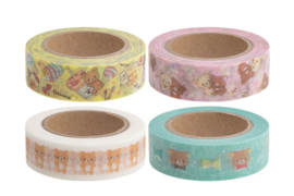 Rilakkuma washi tape groen das