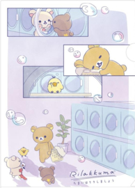 Rilakkuma insteekmap A4 wasmachine