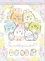 Sumikko Gurashi Fushigina Usagi no Oniwa memoblok klein 1