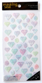 Diamant stickervel