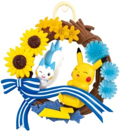 Pokémon Re-ment Wreath collectie Pikachu & Pachirisu