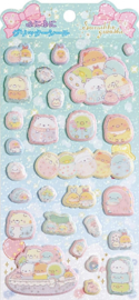 Bubbel Stickervel Sumikkogurashi glitter baby