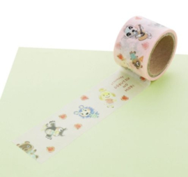 Animal Crossing washi tape roze