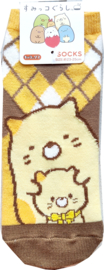 Sumikkogurashi sokken neko oranje