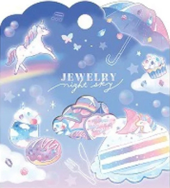 Stickerzakje Jewelry night sky