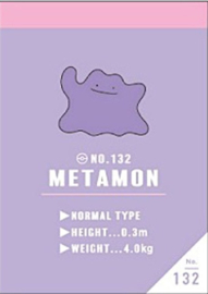 Pokémon Ditto memoblok klein