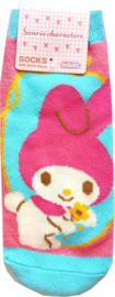 Sanrio My Melody sokken blauw roze