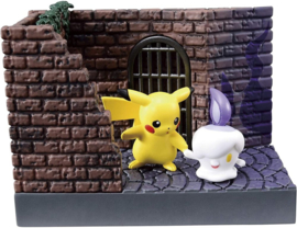 Pokémon Re-ment Back Alley Pikachu & Litwick