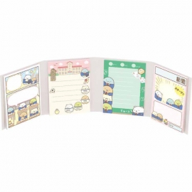 Sumikko Gurashi Uitklapbaar Memoblok school