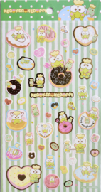 Sanrio Keroppi stickervel