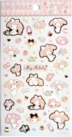 Sanrio My Melody stickervel