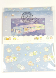 Sumikko Gurashi Starry Night briefpapier set