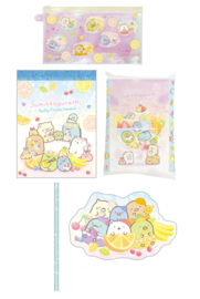 Sumikko Gurashi schoolspullen set fruit