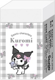 Sanrio Kuromi gum grijs