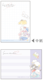 Sanrio memoblok klein stapel