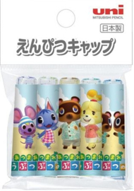 Animal Crossing Pencil cap set van 5