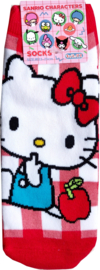 Hello Kitty rode appel sokken