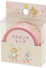 Rilakkuma washi tape roze