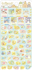 Sumikkogurashi stickervel letters en fotos