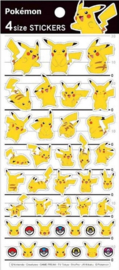 Pokémon Pikachu stickervel