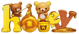 Rilakkuma Re-ment Words Honey