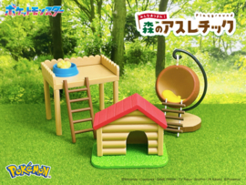 Pokémon Re-ment playground Plusle & Minun